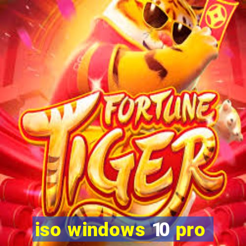 iso windows 10 pro